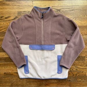 Patagonia Unisex Synchilla Anorak in Stingray Mauve